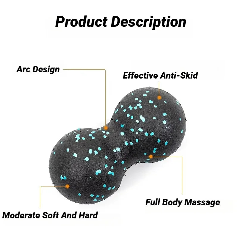 Peanut Massage Ball for Muscle Pain & Foot Relief