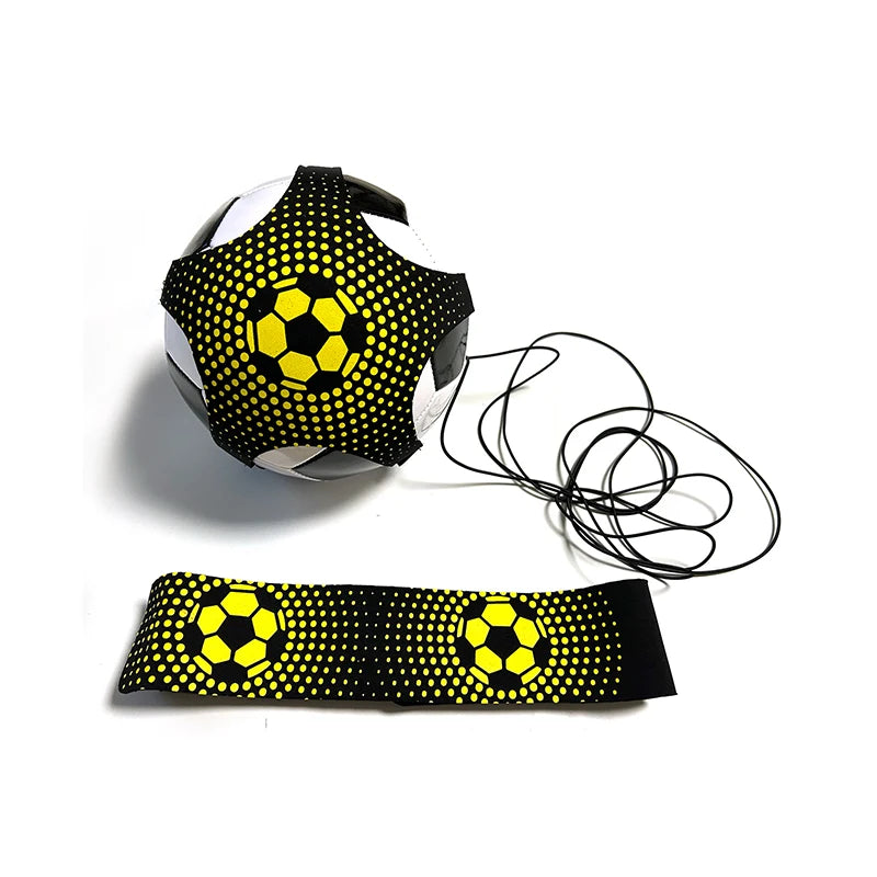 Adjustable Soccer Ball Control Belt with Elastic Cord for Solo Training