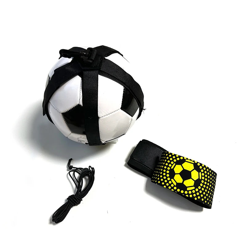 Adjustable Soccer Ball Control Belt with Elastic Cord for Solo Training
